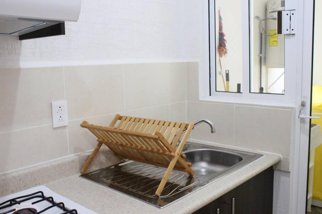 Apartamento Depa de PLAYA c/ALBERCA cerca de la 5a AVENIDA Playa del Carmen Exterior foto