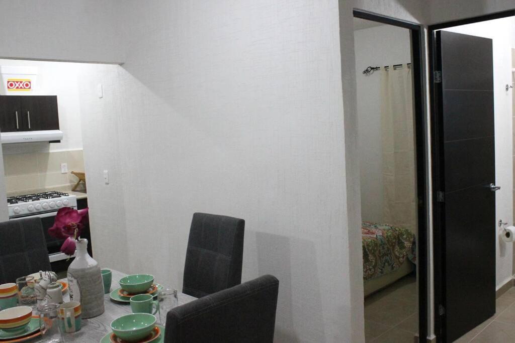 Apartamento Depa de PLAYA c/ALBERCA cerca de la 5a AVENIDA Playa del Carmen Exterior foto