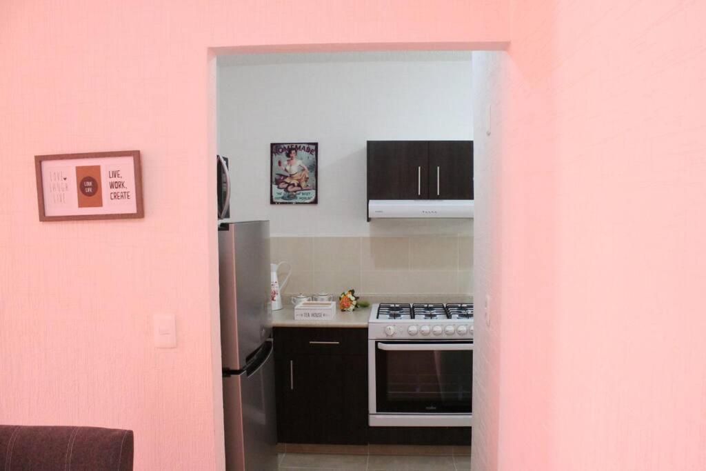 Apartamento Depa de PLAYA c/ALBERCA cerca de la 5a AVENIDA Playa del Carmen Exterior foto
